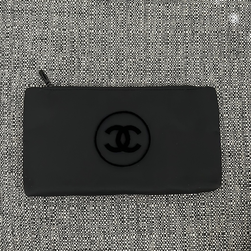 CC Chanel makeup bag